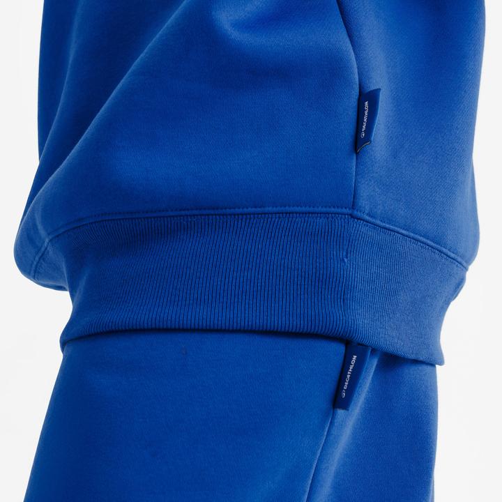 Image du produit Decathlon Sweat col rond mixte, bleu (XS)