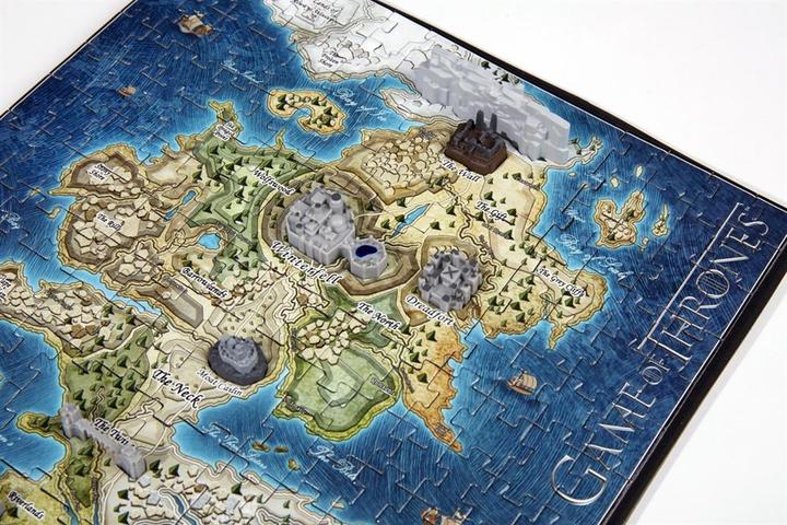 Actual product image 4D Puzzle Creanorm Puzzle 4D MINI GOT WESTEROS (150 pieces)