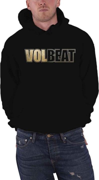 Actual product image Volbeat Unisex Adult Bleeding Crown Skull Hoodie (S)