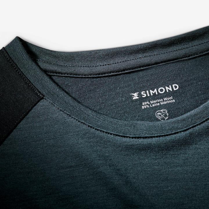 Produktbild Simond T-Shirt Herren Merinowolle - Merino Resist grau (M)