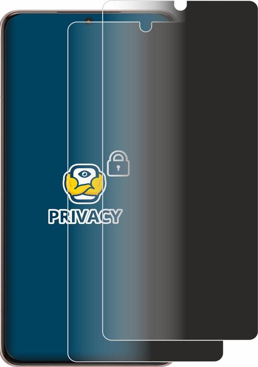 Produktbild BROTECT Sichtschutzfolie Anti-Spy Privacy Folie Blaulicht-Schutz (2 Stück, Samsung Galaxy S21 Ultra 5G)