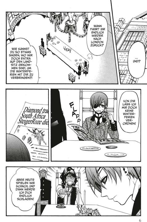 Produktbild Black Butler 9 (Deutsch, Yana Toboso, 2011)