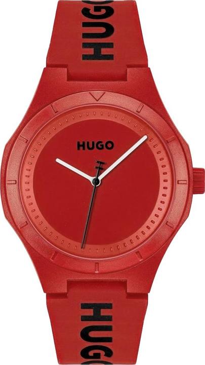 Produktbild Hugo Boss Hugo Lit For Him Rote Herrenuhr 1530346 + BOX