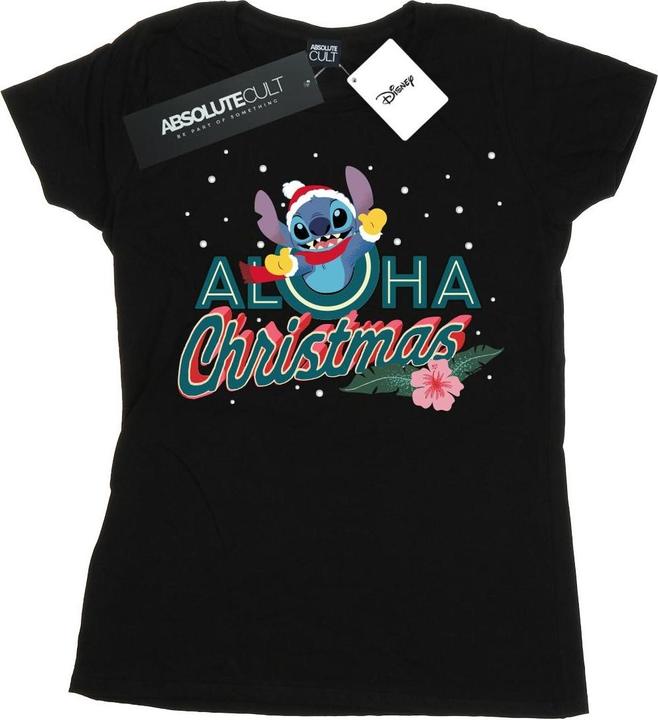 Produktbild Disney Lilo And Stitch Aloha Christmas TShirt (XXL)