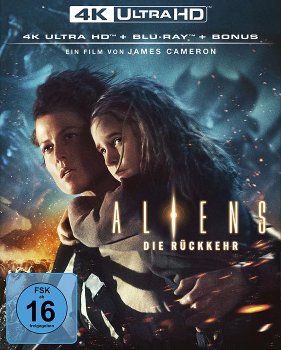 Immagine prodotto Aliens - Il ritorno - 4K (Blu-ray, 2024, Tedesco, Inglese)
