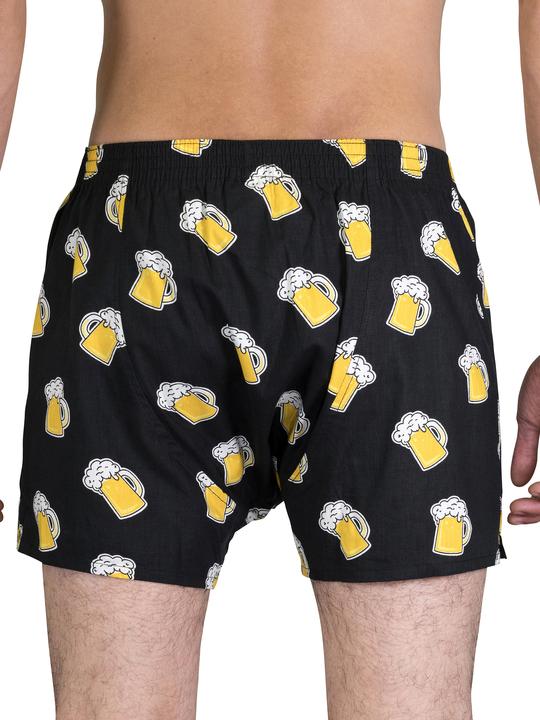 Actual product image Sugar Pine Boxer motif print mix (M, pack of 9)