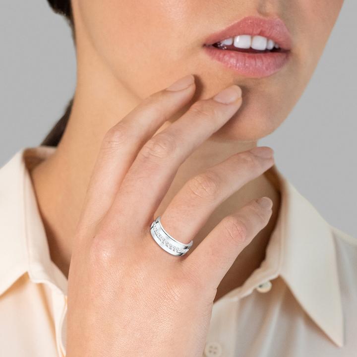 Actual product image Rafaela Donata Ladies Sterling Silver Zirconia silver - 3816 (20, 49, 925 Silver)