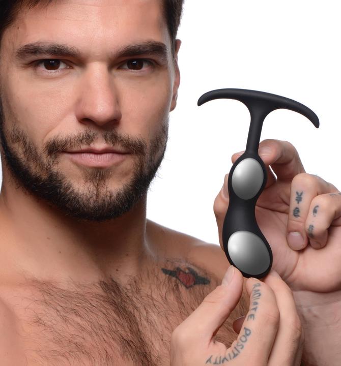 Image du produit Heavy Hitters Premium Silicone Weighted Prostate Plug - Small