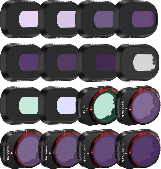 Freewell Mega Filter Kit (Drohnen Filter, DJI Mini 4 Pro)