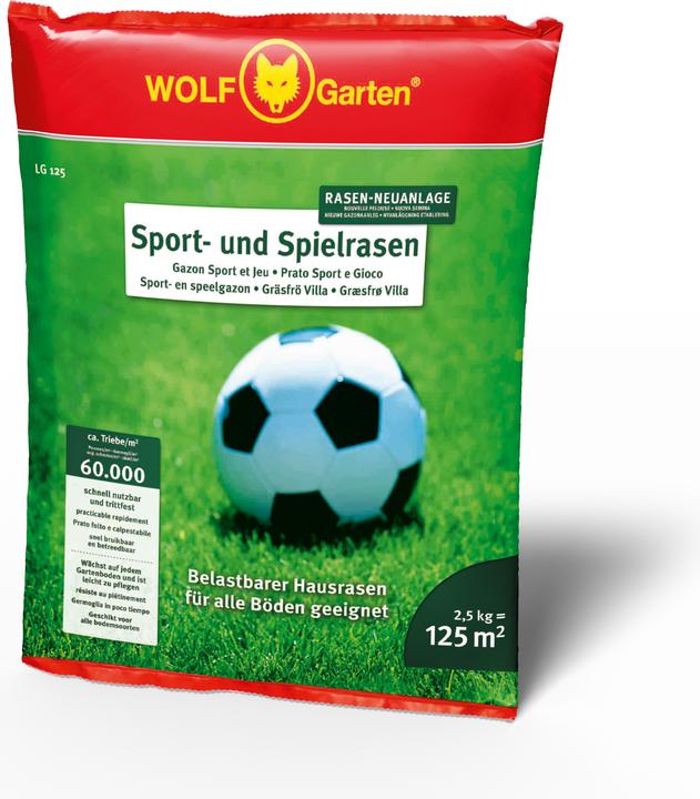 Produktbild Wolf-Garten Sport- und Spiel-Rasen (Rasensamen)