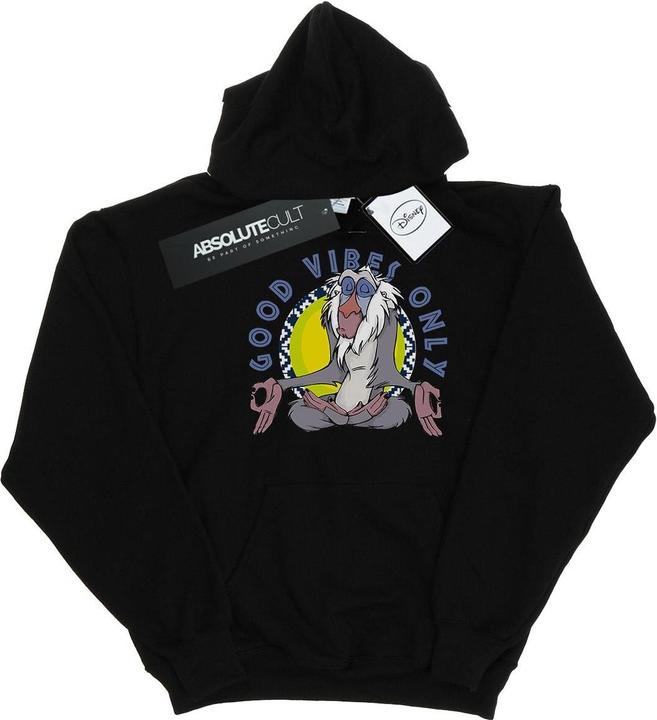 Immagine prodotto Disney The Lion King Rafiki Good Vibes Only Felpa con Cappuccio Uomo (M)