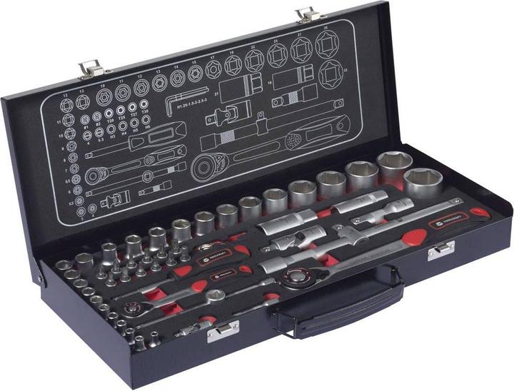 Produktbild Toolcraft Umschaltknarren-Set (1/4", 1/2")