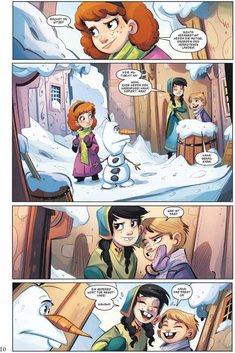 Produktbild Disney Die Eiskönigin - Neue Abenteuer: Die Heldin in dir (Joe Caramagna, Deutsch)
