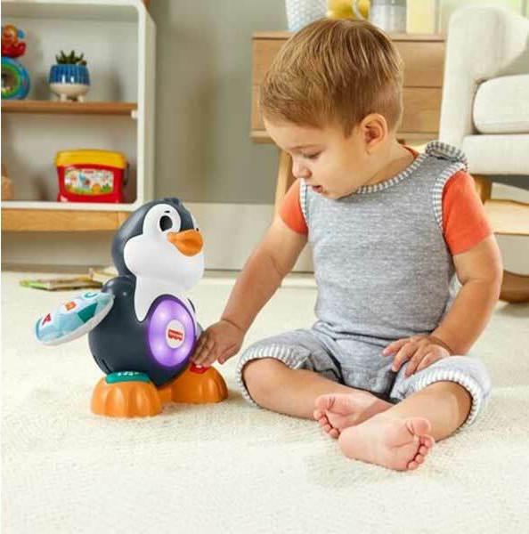 Image du produit Mattel Fisher Price Linkimals Penguin The Animal With Music for 9+ months HCJ60