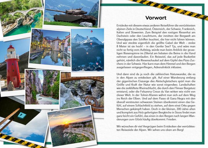 Actual product image Böck:Verrückteste Reiseführer f.Alpen (German, Daniel Wiechmann, Corinna Bück, 2025)