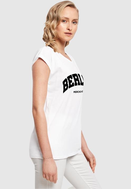 Actual product image Merchcode Ladies Berlin Wording - T-Shirt - 112975 (XL)