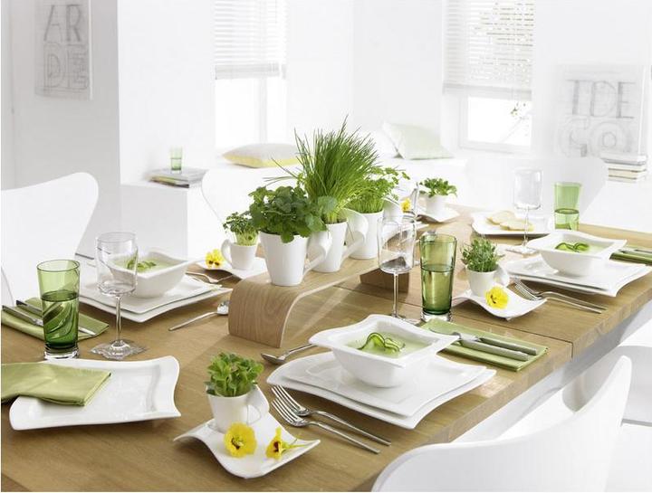 Produktbild Villeroy & Boch Frühstücksteller Quadrat NewWave (1 x, 24 cm)