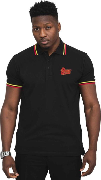 David Bowie Poloshirt Logo