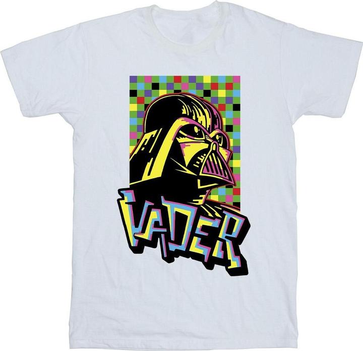 Actual product image Star Wars Mens Vader Graffiti Pop Art T-Shirt (XL)