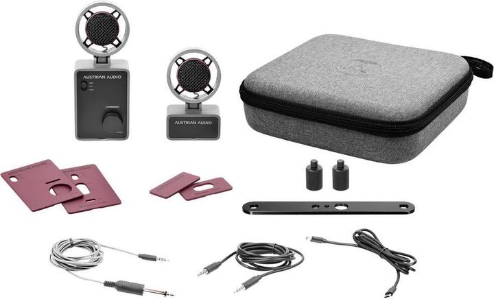 AustrianAudio Austrian Audio MiCreator System Set Stand Studiomikrofon Übertragungsart (Detail