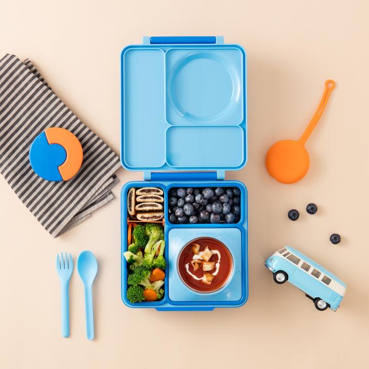 Immagine prodotto OmieLife OmieBox caldo e freddo - Bento lunch box con contenitore termico, Blue Sky