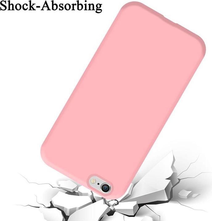 Actual product image Cadorabo TPU Liquid Silicone Case Cover (Apple iPhone 6)