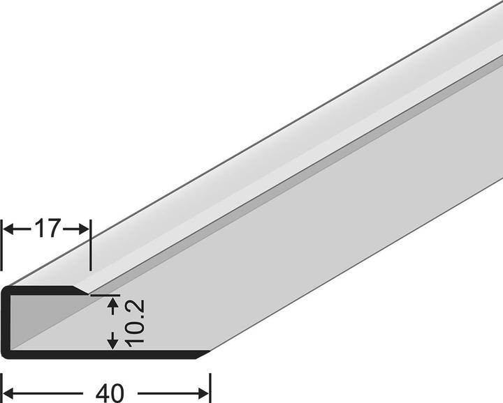 Actual product image Werkstarck Smooth sliding end profiles