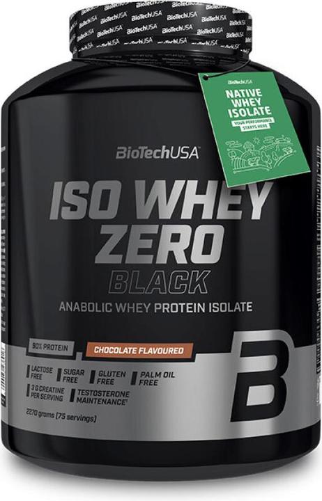 Immagine prodotto Biotech USA Iso Whey Zero Black (Cioccolato, 1 pz., 2270 g)