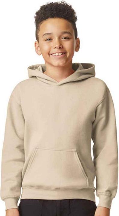 Actual product image Gildan Childrens/Kids Soft Touch Midweight Hoodie (XL)