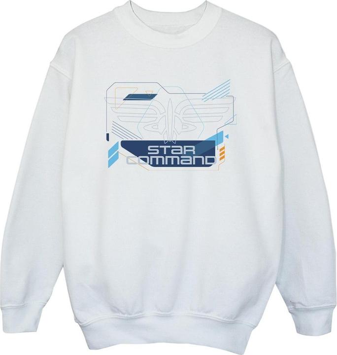 Actual product image Disney Girls Lightyear Star Command Icons Sweatshirt (152, 158)