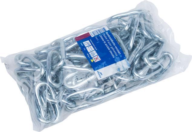 Actual product image Meister Round steel chain shape C galvanized (3 m)