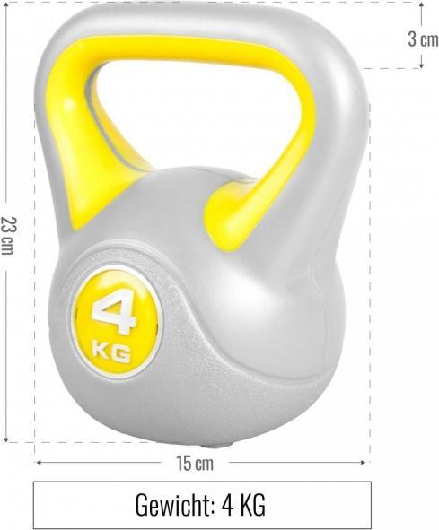 Produktbild Gorilla Sports Kettlebell Stylish (2 x 4 kg)