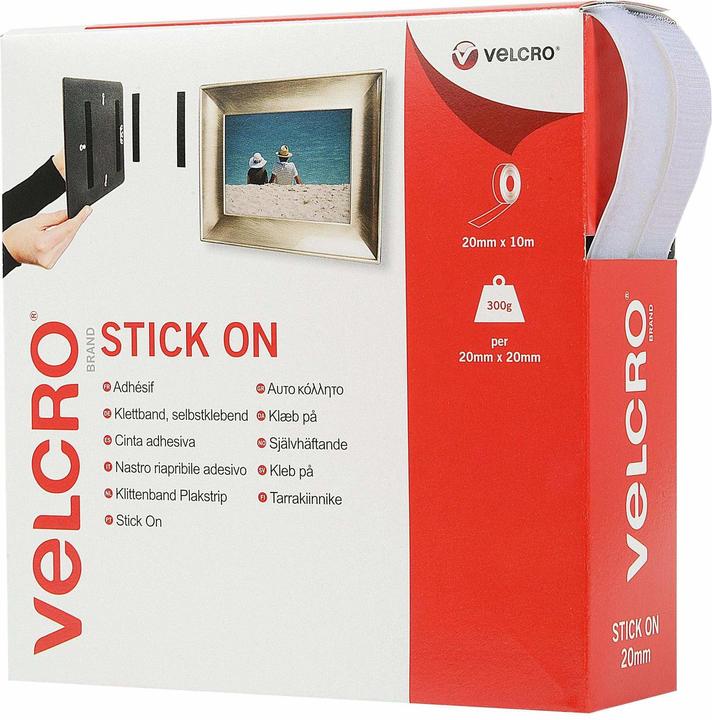 Actual product image Velcro brand Stick On Velcro (20 mm)