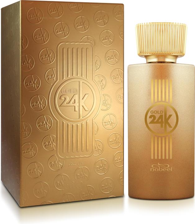 Actual product image Nabeel Trendy Collection Gold 24K Eau de Parfum Spray 100ml (Eau de parfum, 100 ml)
