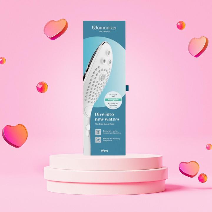 Produktbild Womanizer Wave Chrome Intimduschkopf