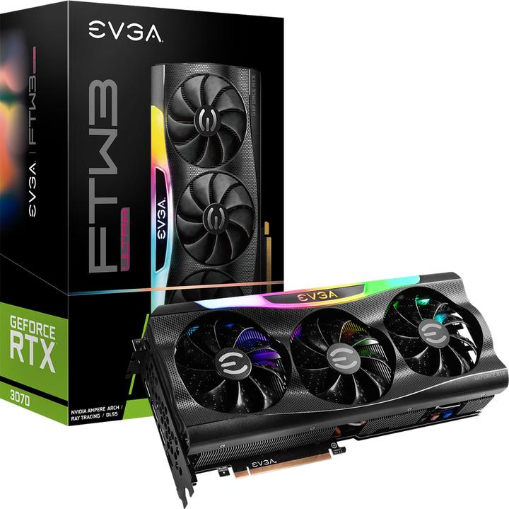 Produktbild EVGA GeForce RTX 3070 FTW3 Ultra Gaming (8 GB)