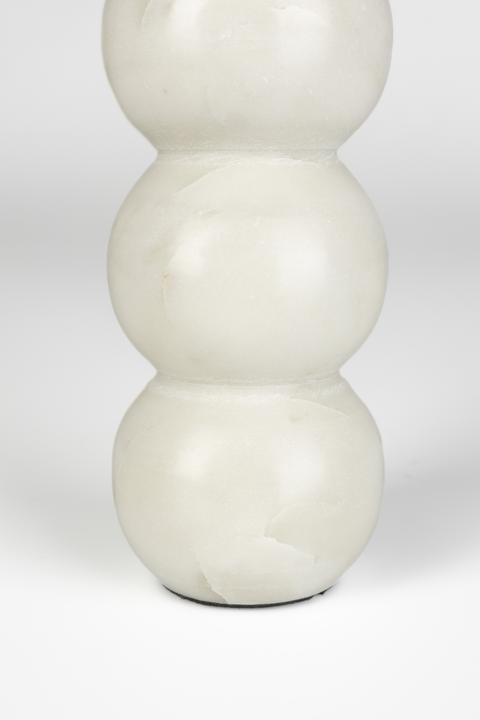 Actual product image Zuiver Rome Candle Holder Marble White (8 x 8 x 24 cm)