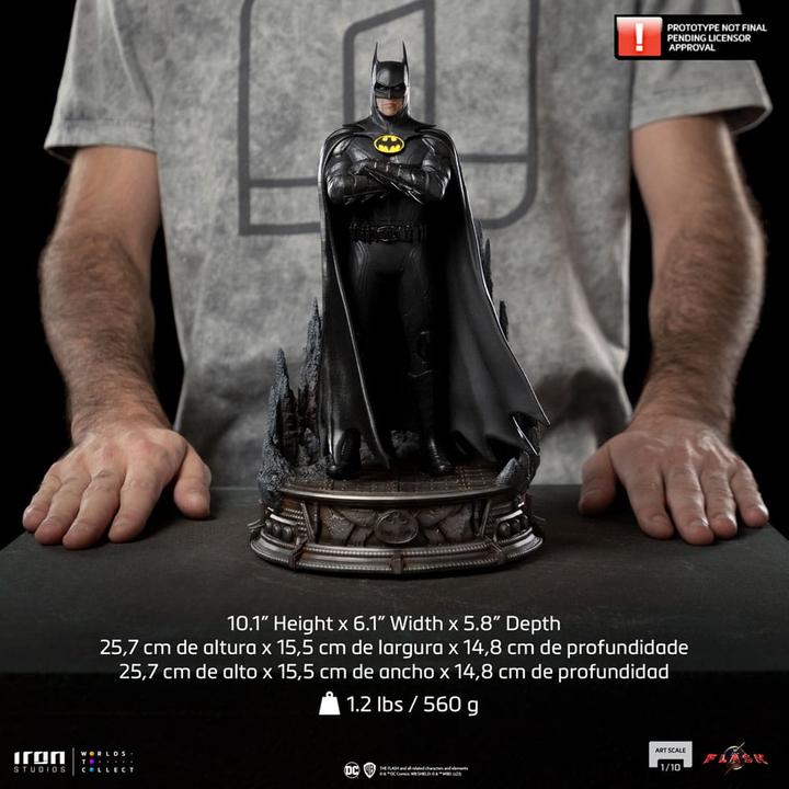 Produktbild Iron Studios DC Comics The Flash Movie statuette 1/10 Art Scale Batman 23 cm