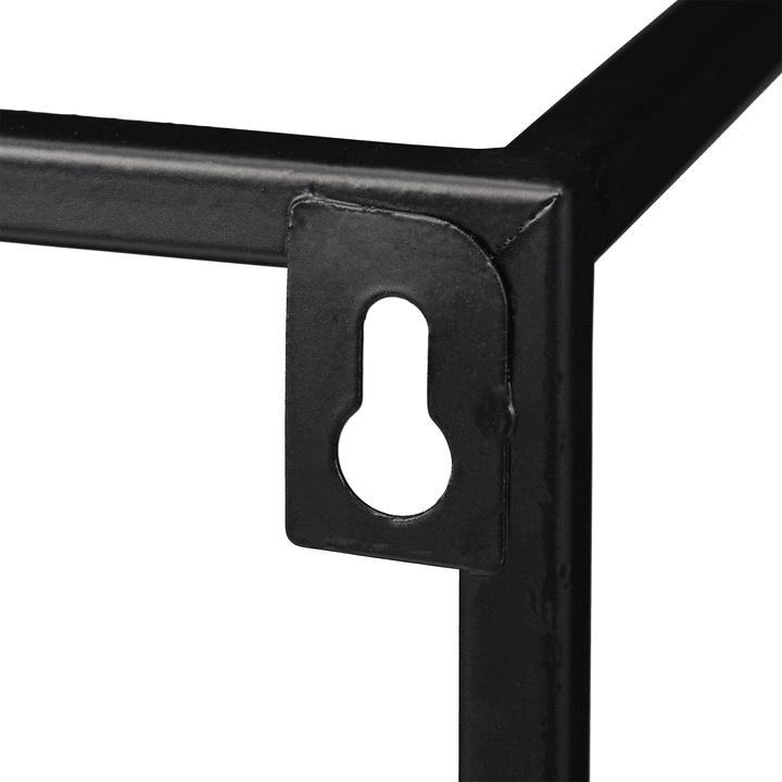 Image du produit Relaxdays Étagère murale cube, en métal (35 x 25 x 35 cm)
