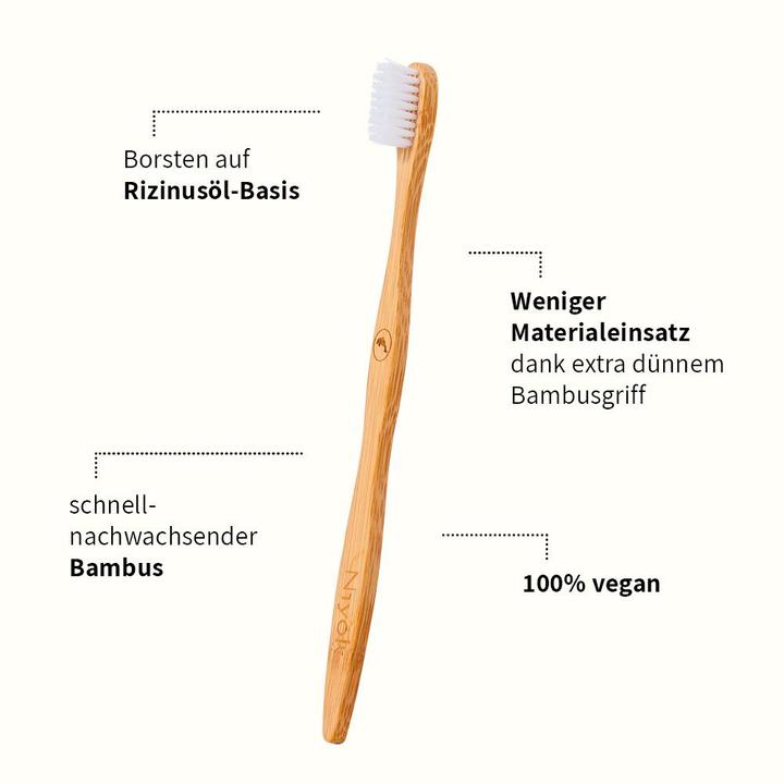 Produktbild Niyok Handzahnbürste Meeresschutz 1 Stück (Weich, 1 x)