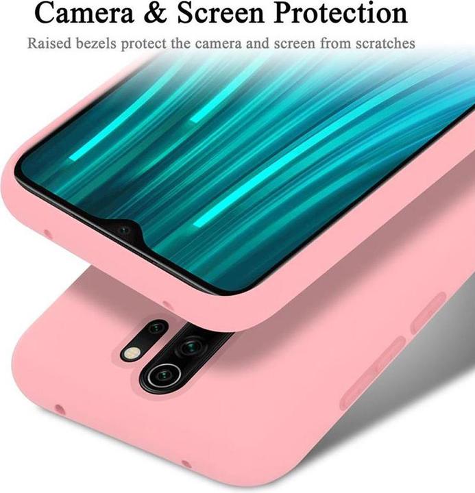 Actual product image Cadorabo TPU Liquid Silicone Case Cover (Xiaomi Redmi Note 8 Pro)