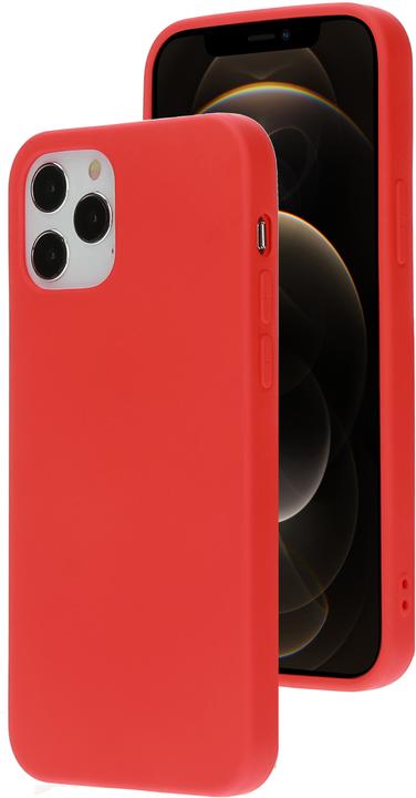 Image du produit Mobiparts Silicone Cover Apple iPhone 12/12 Pro Scarlet Red (Apple iPhone 12, Apple iPhone 12 Pro)
