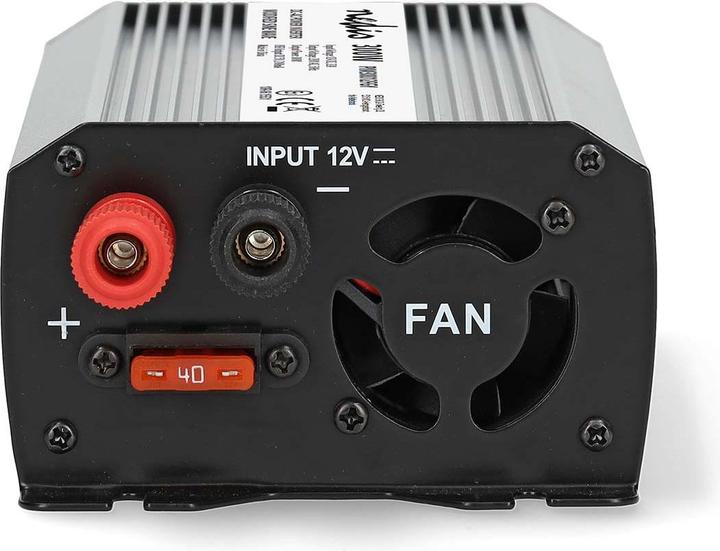 Image du produit Nedis Onduleur de puissance à ondes sinusoïdales modifiées - Tension d'entrée : 12 V DC - Connexion de