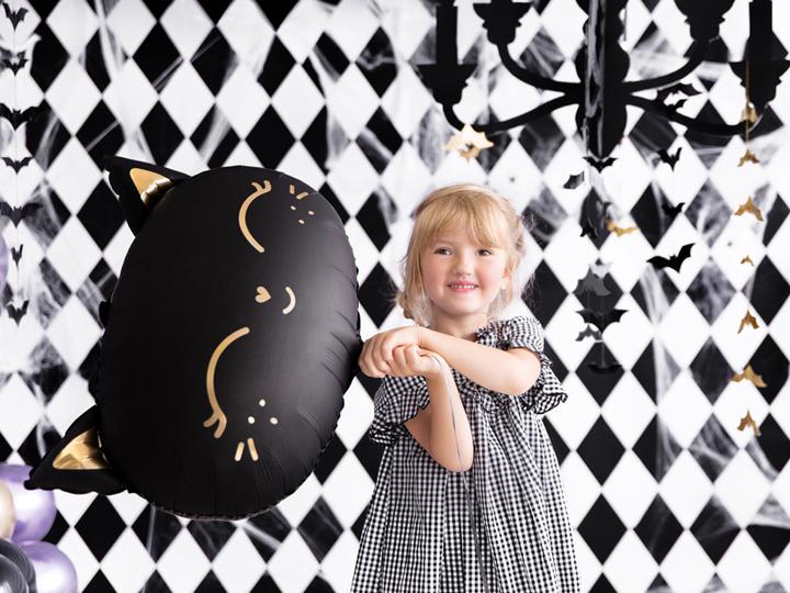 Actual product image Partydeco Black cat balloon - 48cm