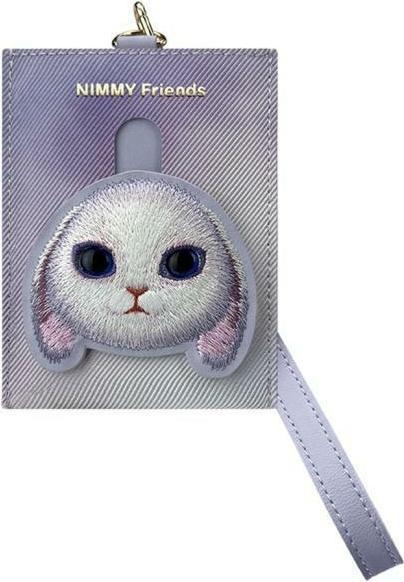 Produktbild iLike Nimmy card wallet purple Big Eyed Pet 2.0 Rabbit