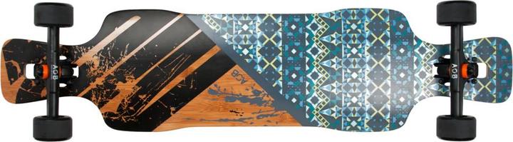 Produktbild AOB Longboard Zoll Asym Flower (38.50")