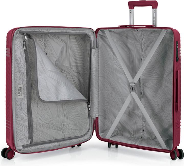 Produktbild Gabol Saori 4 Rollen Trolley M 66 cm mit Dehnfalte (71 l, M (50 - 90l))