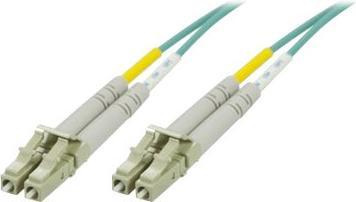 Image du produit Deltaco LCLC-6100 Câble fibre optique 2x LC OM3 Aqua couleur