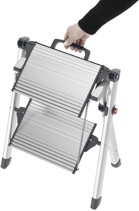 Image du produit Hailo MK80 ComfortLine, escabeau confort, 2 marches (Escabeau, 46 cm)