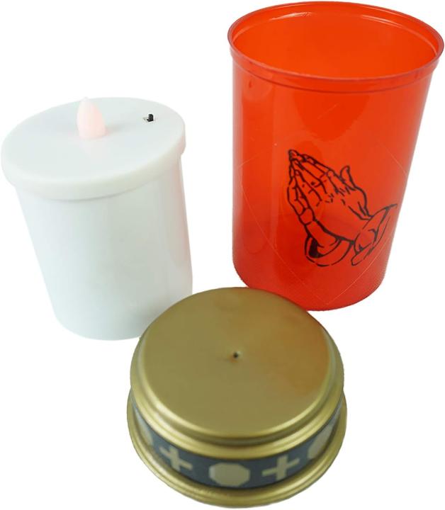 Produktbild Novaliv Grabschmuck I Grabengel Grabdeko Grabherz grabdekoration Engel für Friedhof grablaterne